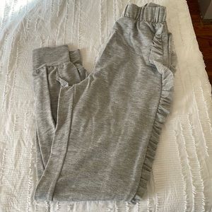 Ruffled Joggers